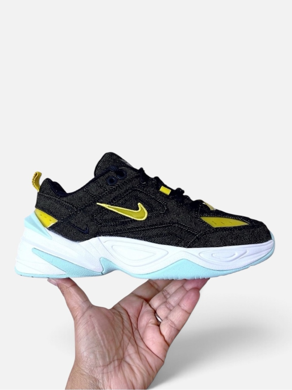 Nike M2K Tekno LX Nlack Twill Denim Women’s Sneakers